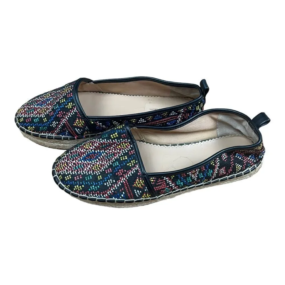 INC International Concepts Womens Caleyy Bohemian Espadrille Sandals Flats Sz 9